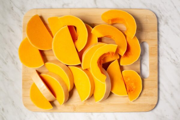 Calabaza en trozos