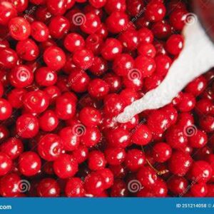 Cerezos lavados y sin tallo.